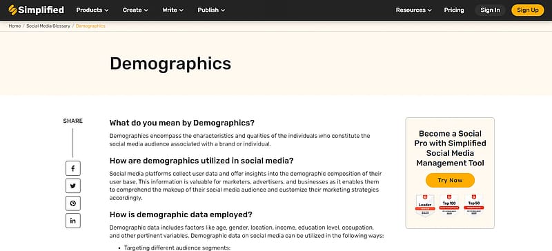 Understanding the Significance of Demographics in Social Media | Simplified, demographics meaning, what is demographics in social media, what does demographics mean, what mean demographic, HD wallpaper
