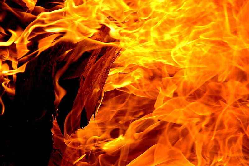 Wood Burning, burn, hell, abstract, fire, graphy, cool, flames, awesome, hot, wood, HD wallpaper