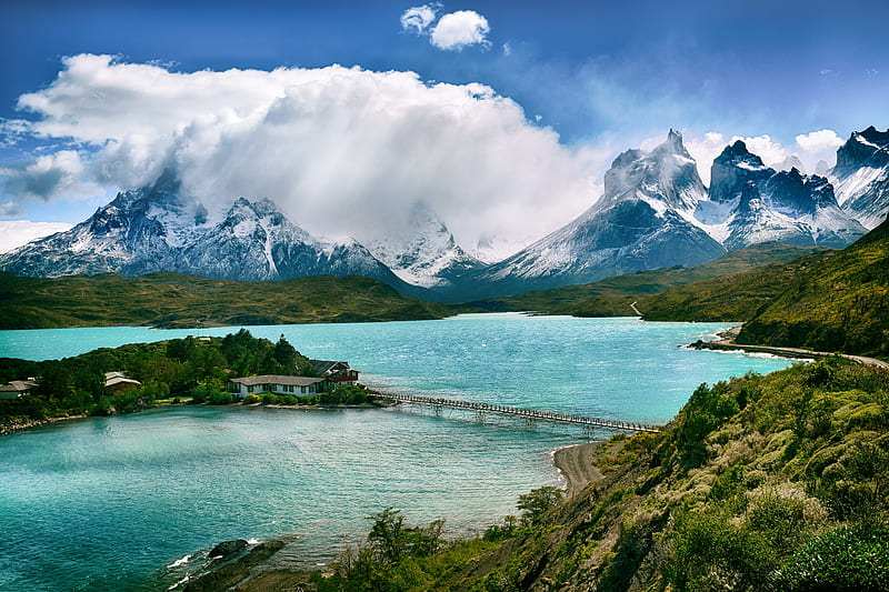 Mountains, Torres del Paine, HD wallpaper