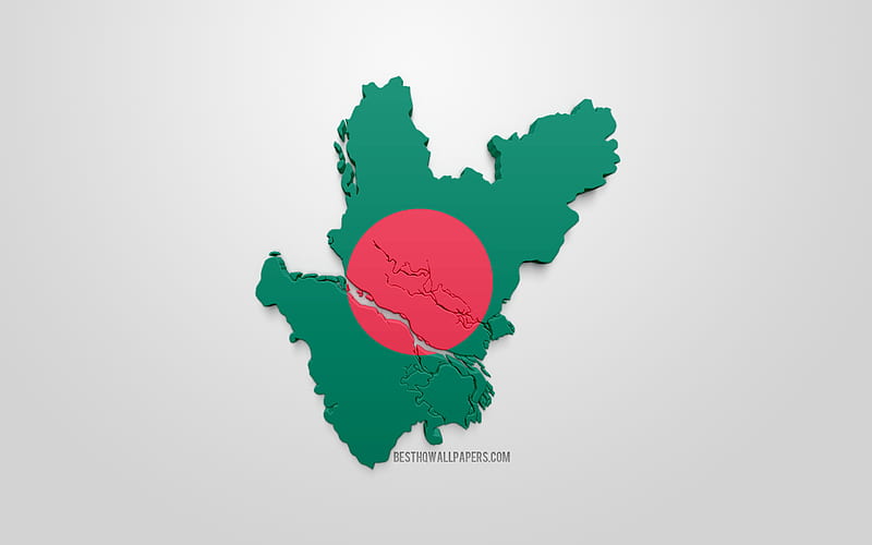 Y'all ever notice Bangladesh's shape looks just like a mini India? I was  looking at a map and just realized this : r/india