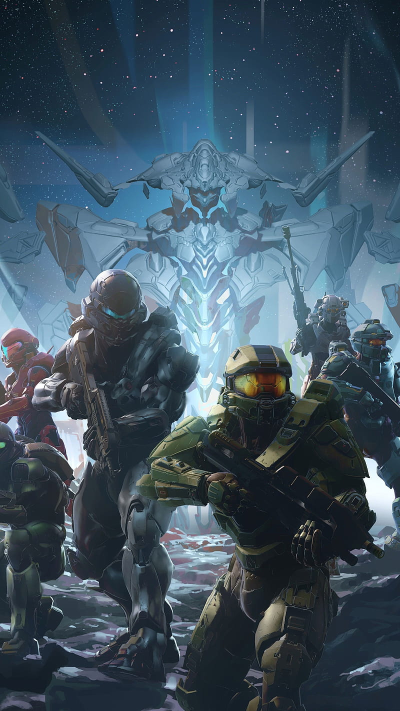 halo 5: guardians, video game, soldier, , samsung galaxy s4, s5, note, sony xperia z, z1, z2, z3, htc one, lenovo vibe, google pixel 2, oneplus 5, honor, Halo, HD phone wallpaper