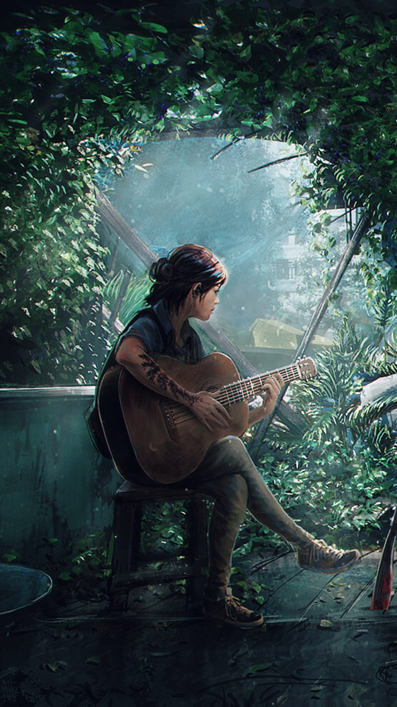 Wallpaper music, guitar, game, hand, The Last of Us, The Last of