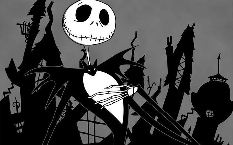 Jack, skeleton, movie, halloween, HD wallpaper