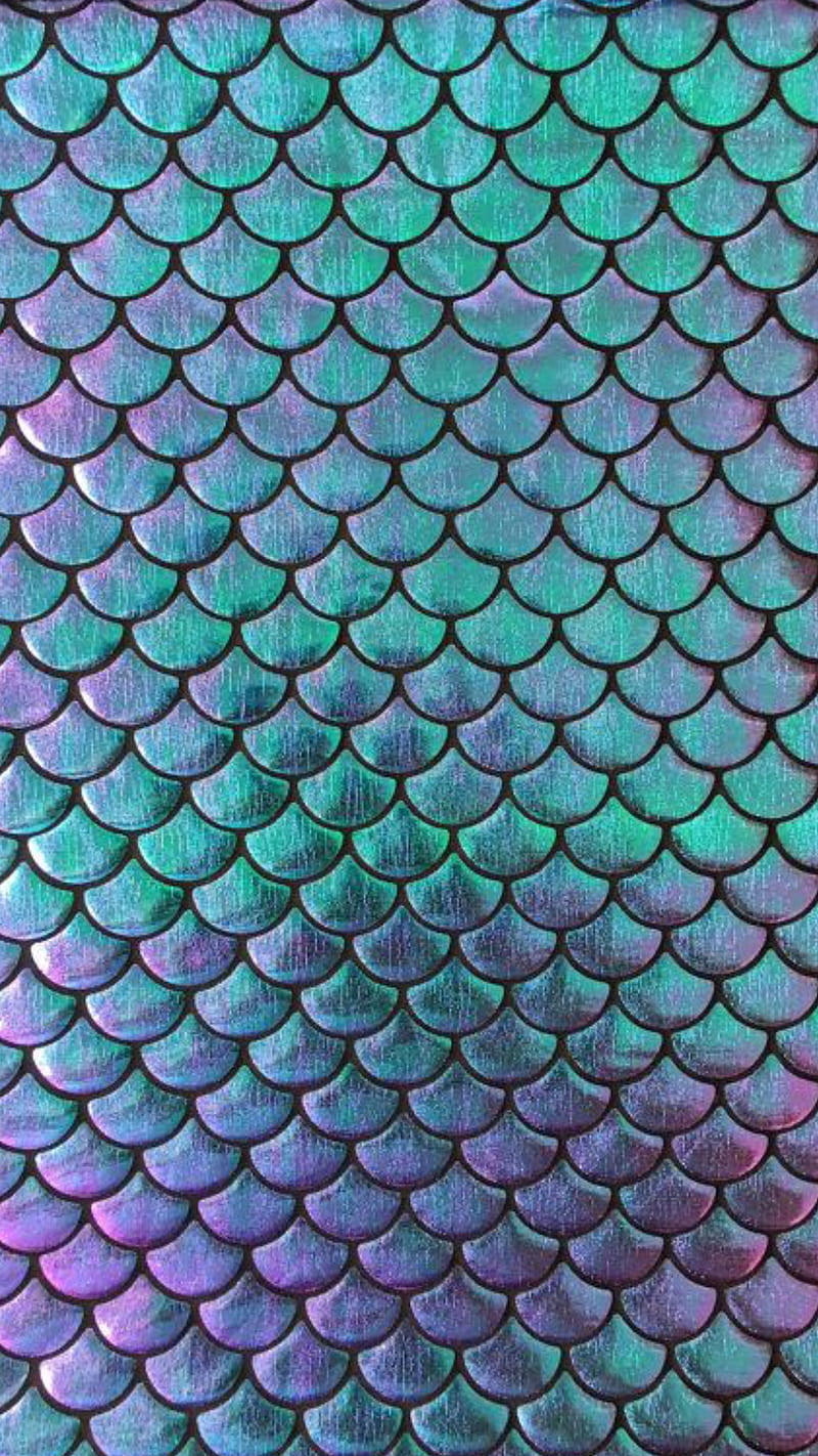 Mermaid Fish Scales Colorful Fantasy Wallpaper Background Wallpaper Image  For Free Download  Pngtree