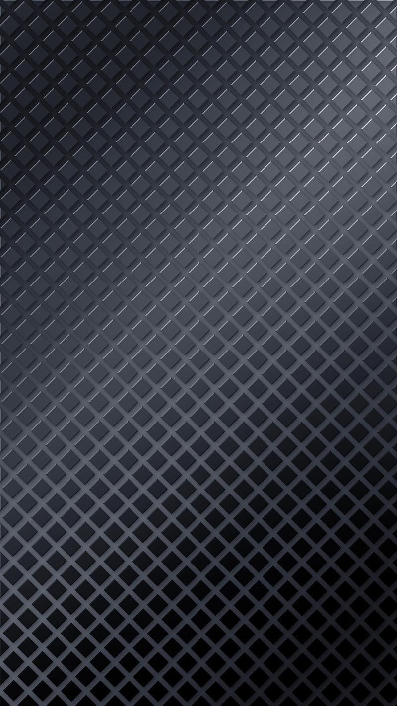 Abstract black, clean, dark, gray, gris, grid, metal, modern, noire, pattern, repeat, squares, texture, HD phone wallpaper