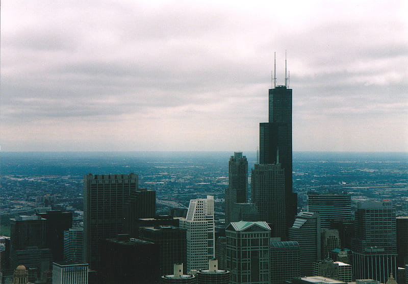 Sears Tower - Chicago, illinois, sears tower, chicago, tall buildings, HD wallpaper