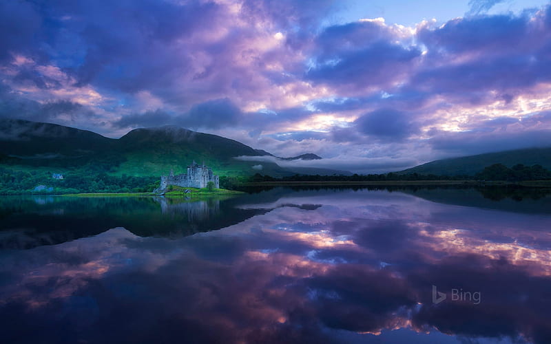 Kilchurn Castle in Scotland 2019 Bing, HD wallpaper