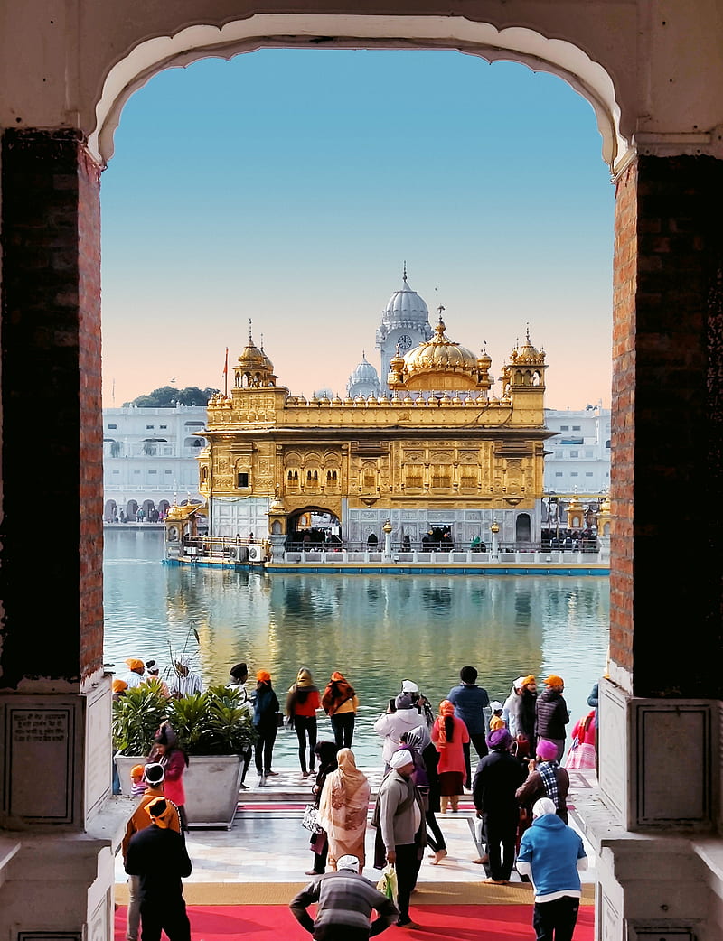 Golden temple, amritsar, harmandir sahib, holy place, spiritual,  spirituality, HD phone wallpaper | Peakpx