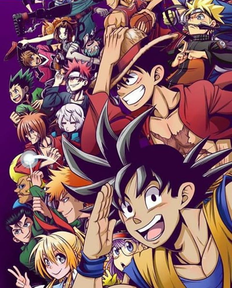 Anime Hero Bleach Dragon Ball Z Goku Gon Hunter X Hunter Ichigo Luffy Hd Mobile Wallpaper Peakpx