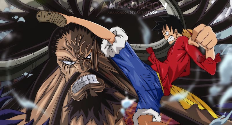 Anime, One Piece, Monkey D Luffy, Kaido (One Piece), HD wallpaper | Peakpx