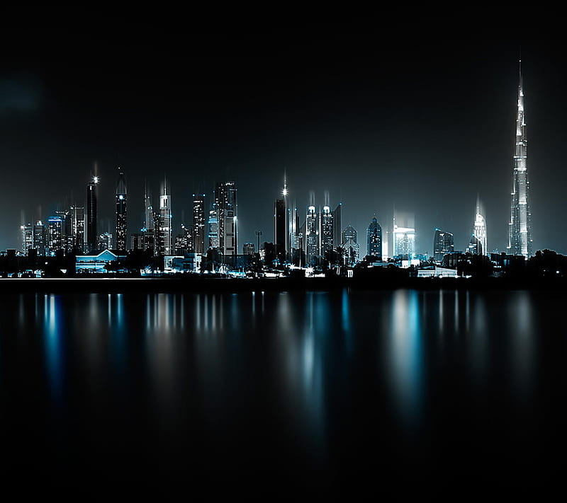 Night City Lights, HD wallpaper