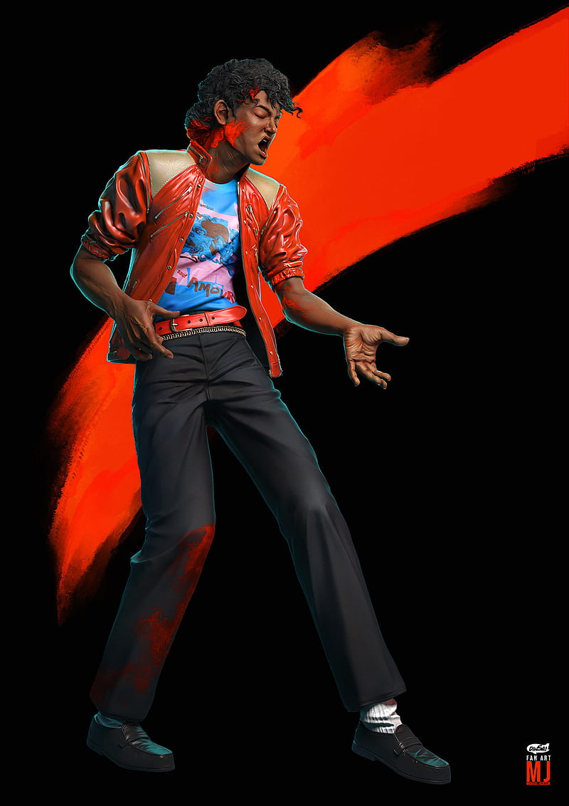 Download Fan Art Of Michael Jackson Wallpaper