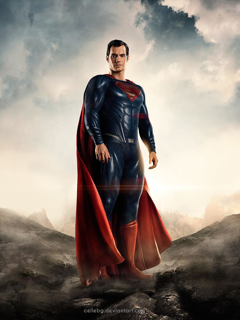 Superman, Movie, Justice League, Henry Cavill, HD phone wallpaper