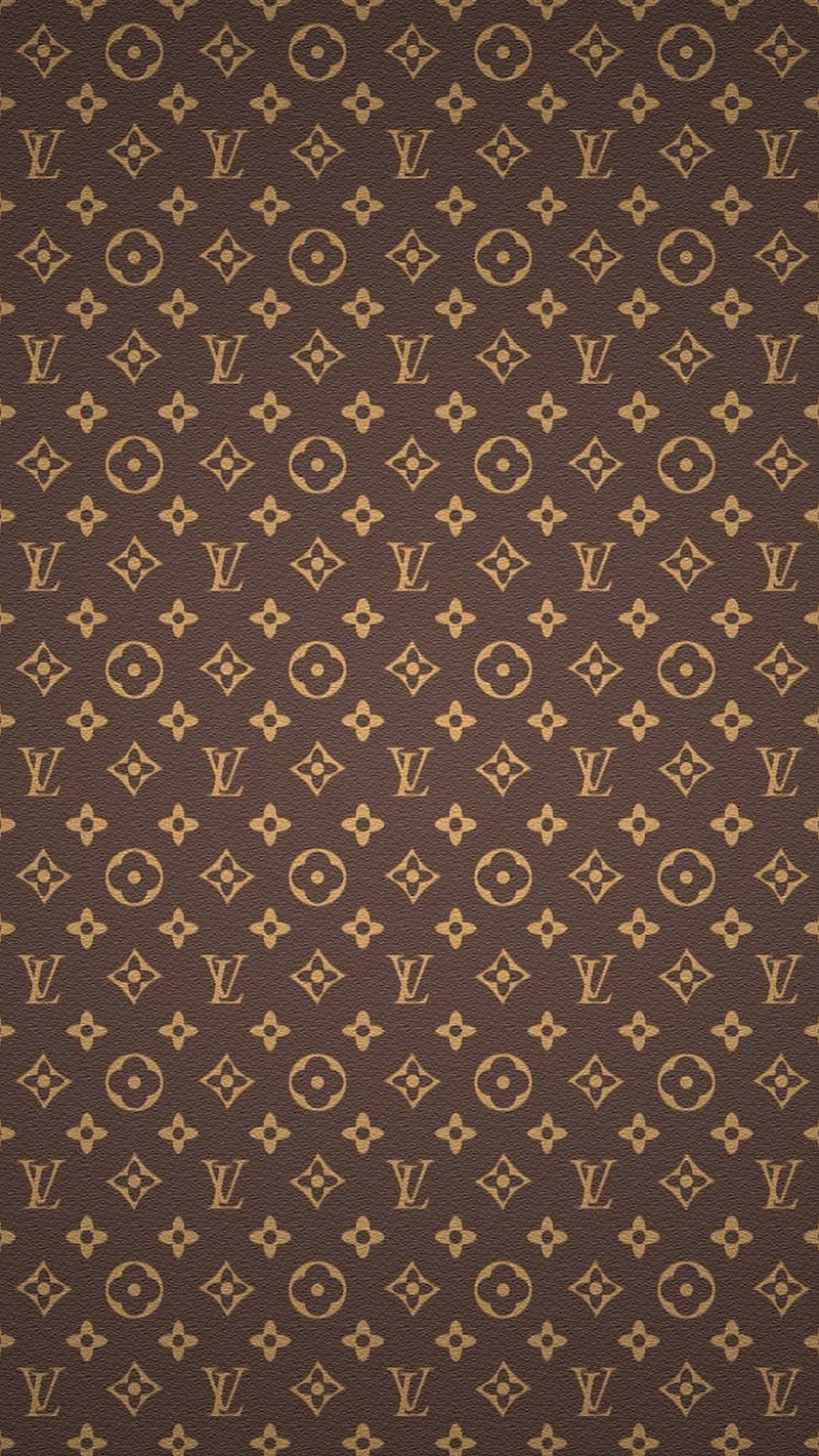 Louis Vuitton Brand Logo With Name Symbol Black Design Clothes Fashion  Vector Illustration With Brown Background 23871369 Vector Art at Vecteezy