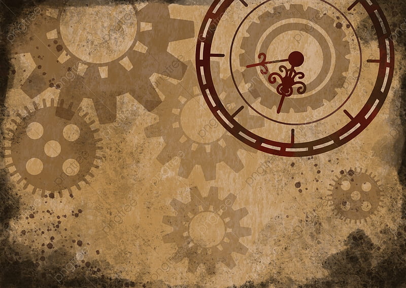 Gear Steampunk Background , Old And Worn Out, Old Fashioned, Ancient Background for, Steampunk Gears, HD wallpaper