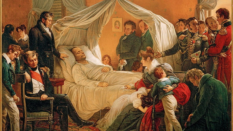 The Death of Napoleon' captures the end of a tumultuous era. National Geographic, Napoleon Painting, HD wallpaper