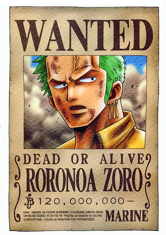 Make A Wanted Poster One Piece