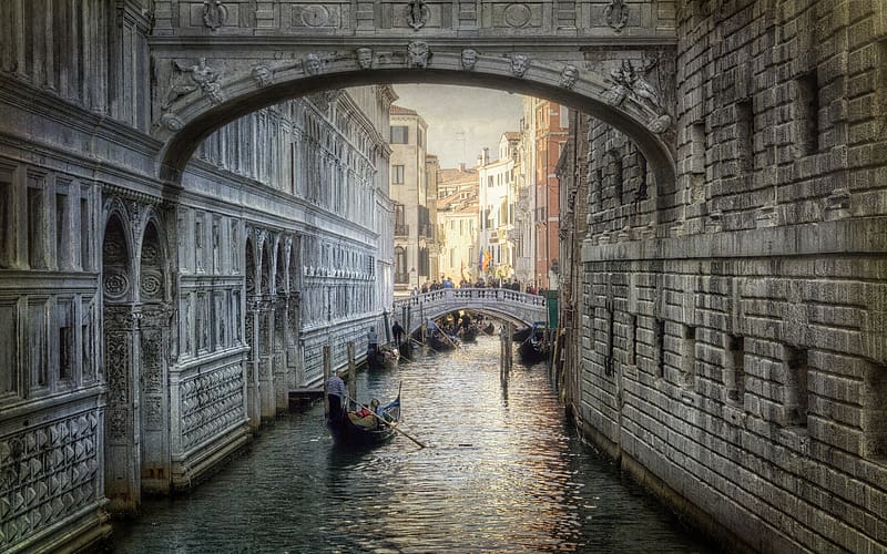Cities, Italy, Venice, , Bridge Of Sighs, HD wallpaper