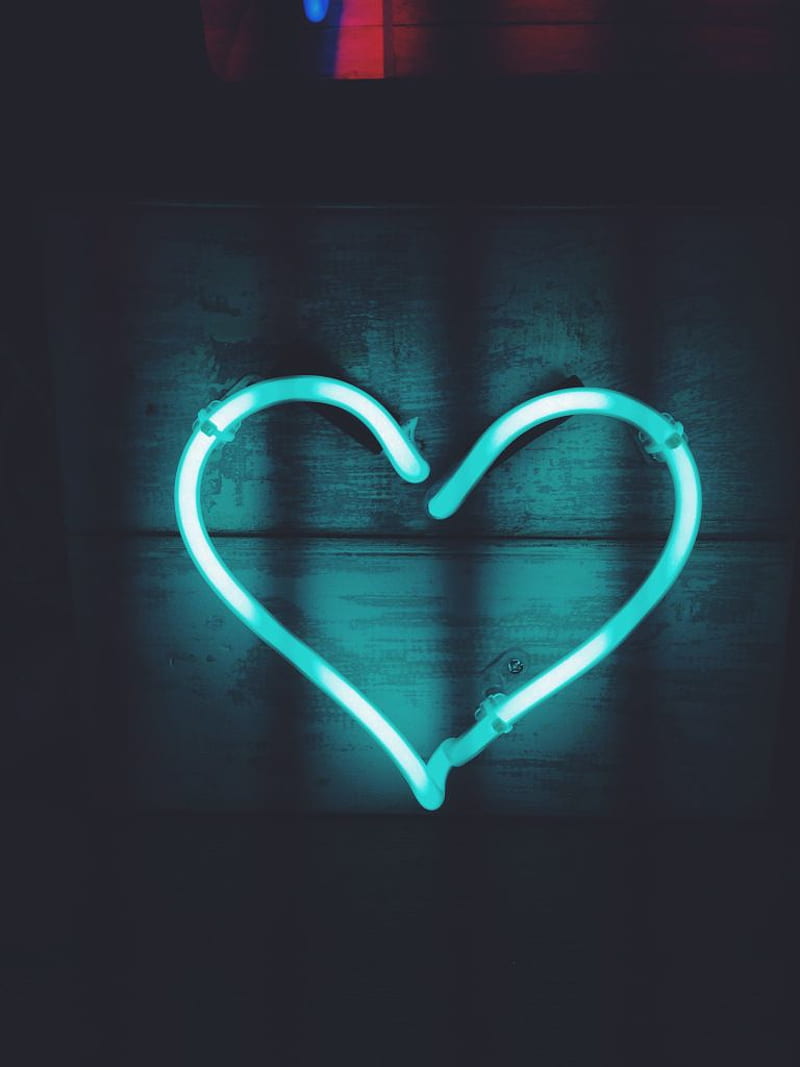 Processed with VSCOcam with f2 preset. Neon light art, Neon , Neon words, Teal Neon, HD phone wallpaper
