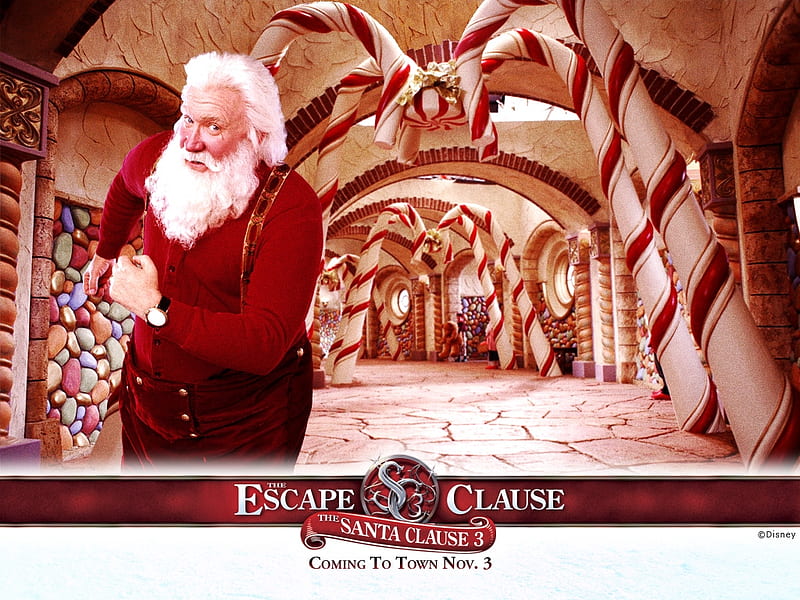 The Santa Clause 3 The Escape Clause, 3, Clause, Santa, The, HD wallpaper