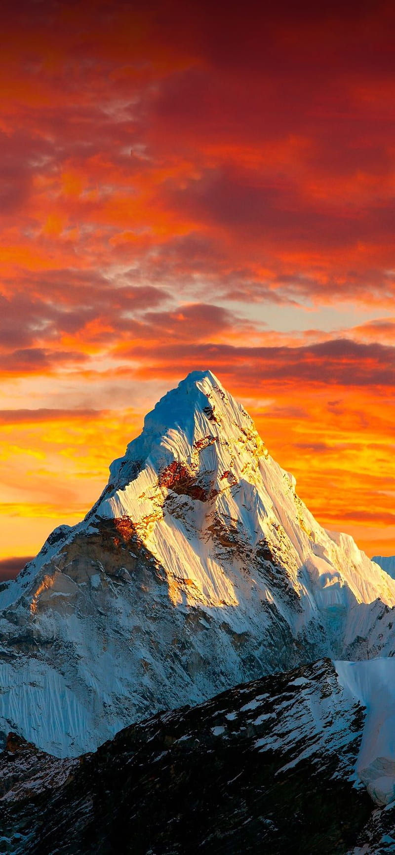 Sun Rise Mountain, mountains, park, HD phone wallpaper