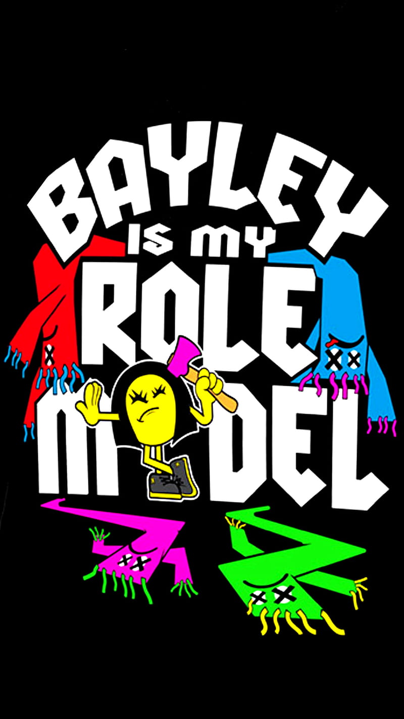 Is My Role Model, bad, bayley, nxt, raw, smackdown, touch, wwe, HD phone wallpaper
