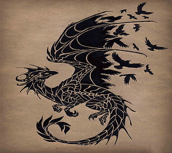 Dragon, dragon blue neon, dragon neon, dragon neon tattoo, dragon ...