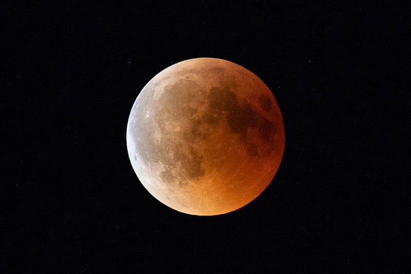 lunar eclipse, HD wallpaper