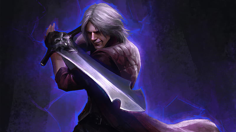 Wallpaper weapons, sword, art, guy, devil may cry, dante for mobile and  desktop, section игры, resolution 2480x1937 - download