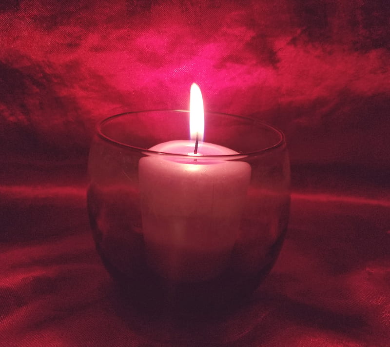 Memory Candle, loss, red, HD wallpaper