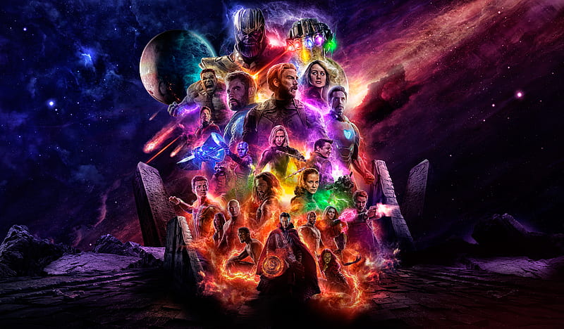 Avengers 4 Offical Poster Artwork 2019 , avengers-endgame, avengers-end-game, avengers-4, movies, 2019-movies, poster, ant-man, wasp, falcon, rocket-raccoon, drax-the-destroyer, mantis, gamora, star-lord, winter-solider, black-panther, doctor-strange, iron-man, hulk, captain-america, thor, captain-marvel, thanos, black-widow, war-machine, hawkeye, spiderman, , digital-art, artwork, artist, superheroes, HD wallpaper