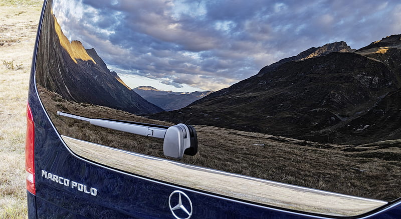 2019 Mercedes-Benz V-Class Marco Polo (Color: Cavansit Blue Metallic) - Detail , car, HD wallpaper