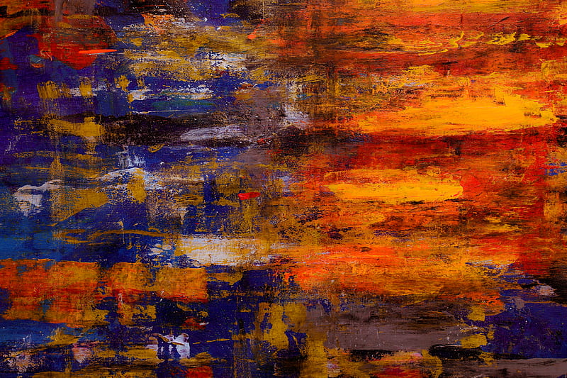 Multicolored abstract painting, HD wallpaper | Peakpx