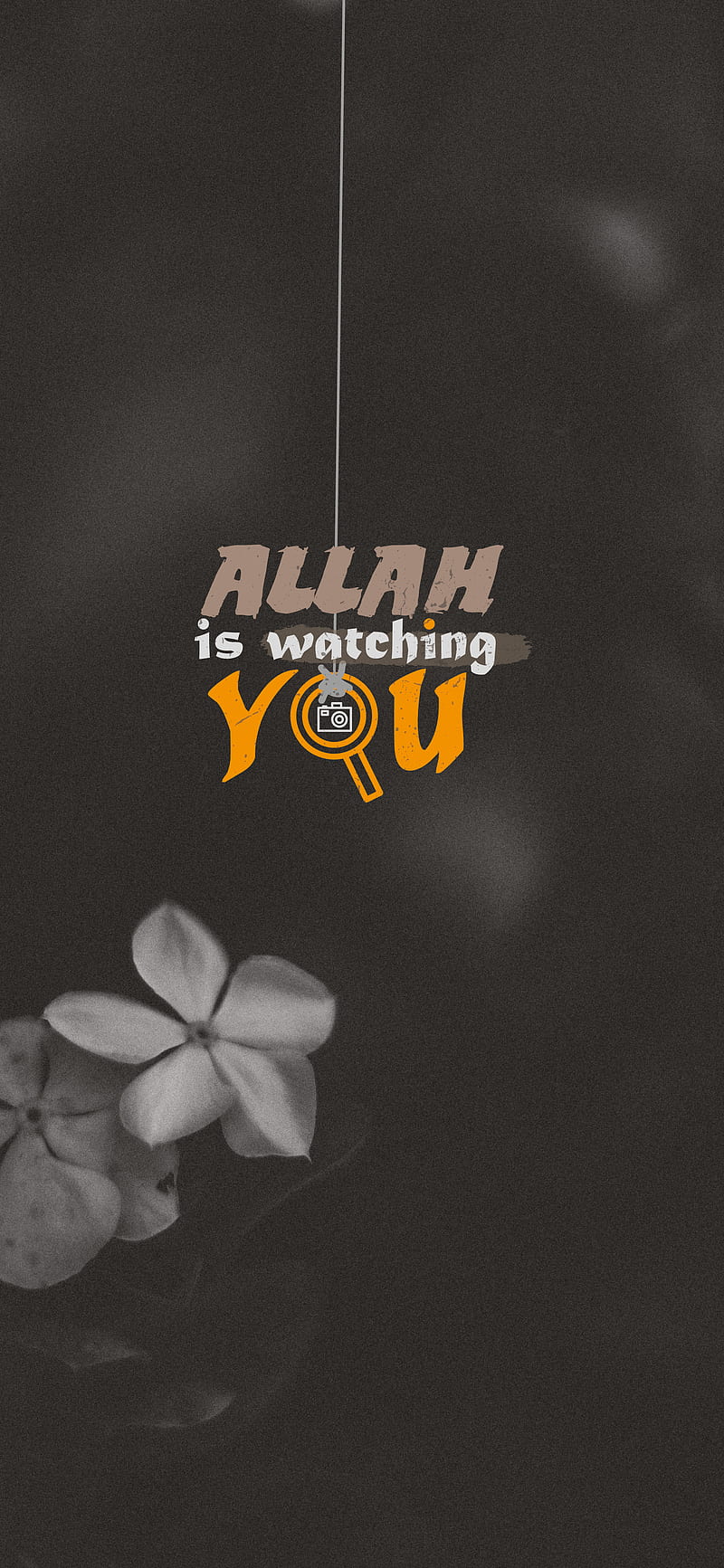 complexiteit Zeeslak Brood Allah is watching, camera, flower islam, islamic, HD phone wallpaper |  Peakpx