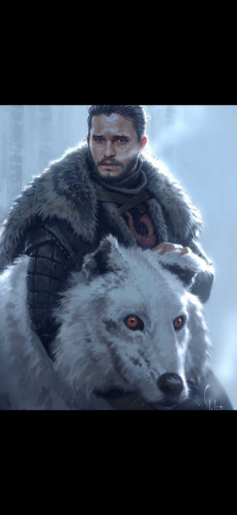 jon snow and ghost, arya stark, cersie, game of thrones, got, huskies, husky, jon snow, nightking, HD phone wallpaper