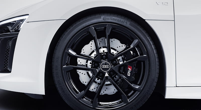2018 Audi R8 RWS (Color: Ibis White) - Wheel , car, HD wallpaper