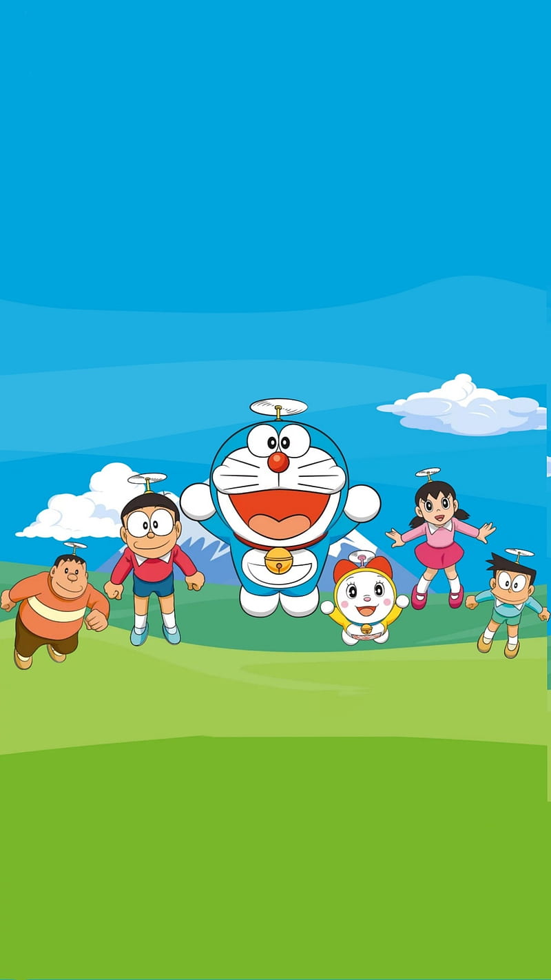 Doraemon, cartoon, fun, HD phone wallpaper | Peakpx