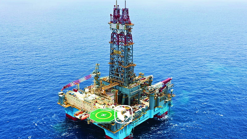 Maersk Oil Rig, Oil, Maersk, Industrial, Rig, Building, HD wallpaper