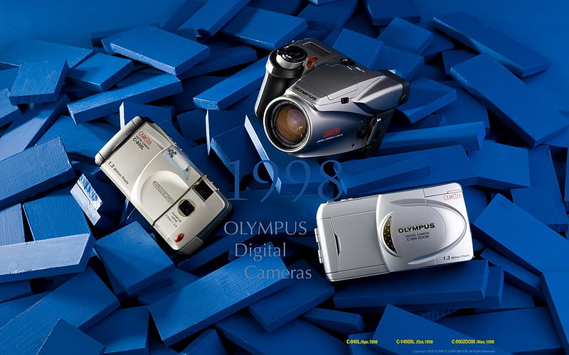 1997 Oplympus SLR Cameras, HD wallpaper