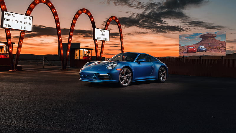 Porsche 911 Carrera GTS Sally Special 2022 4, HD wallpaper