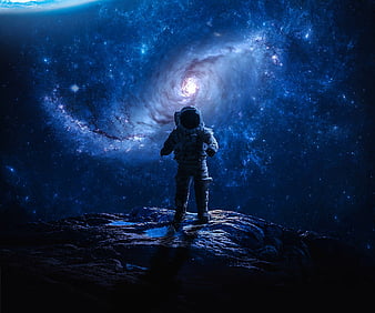 Astronaut Lost in Space, HD wallpaper