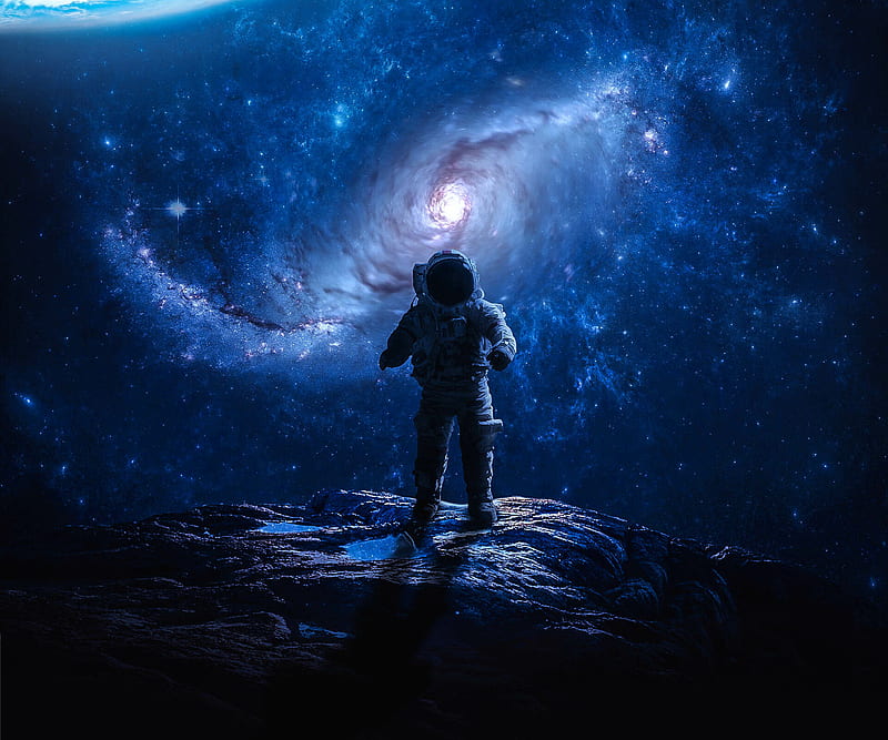 Astronauta perdido en el espacio, Fondo de pantalla HD | Peakpx