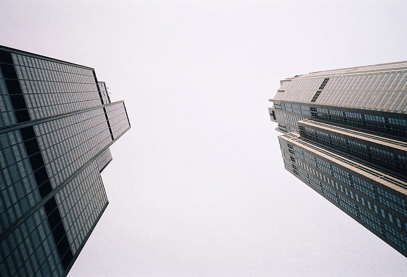sears tower, skyscraper, modern, chicago, HD wallpaper