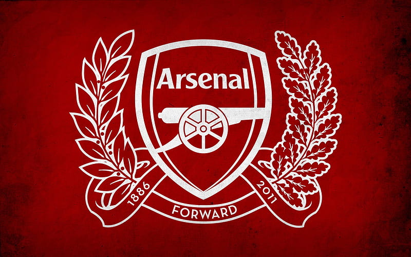 Arsenal 125th Anniversary Crest, HD wallpaper