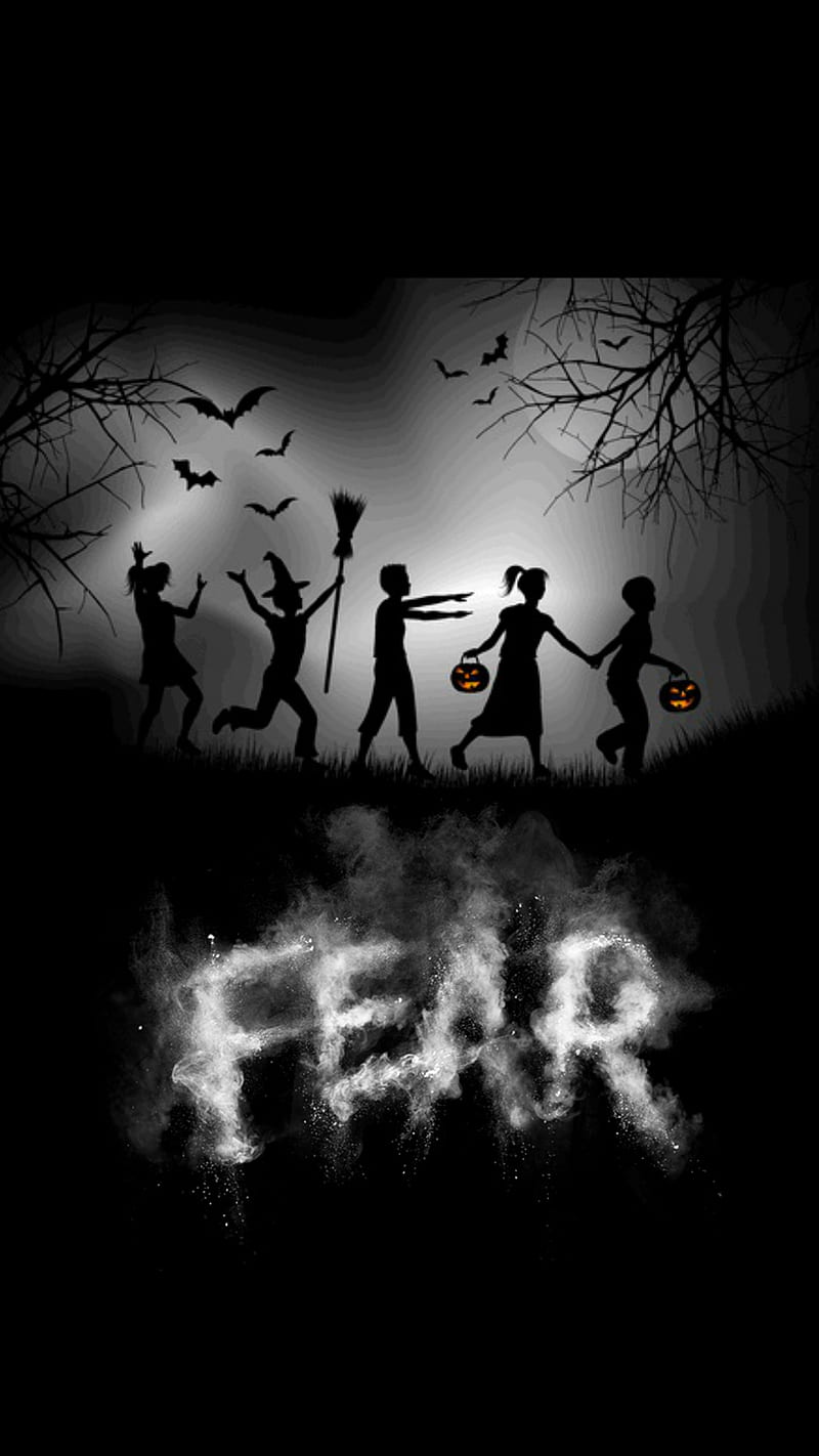 Fear Halloween, dark, holid, HD phone wallpaper