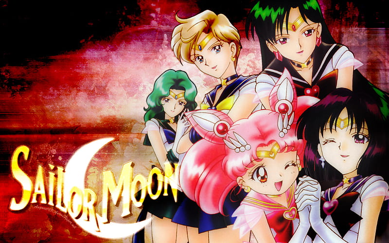 Happy Sailors, moon, anime, sailors, manga, sailor moon, HD wallpaper ...