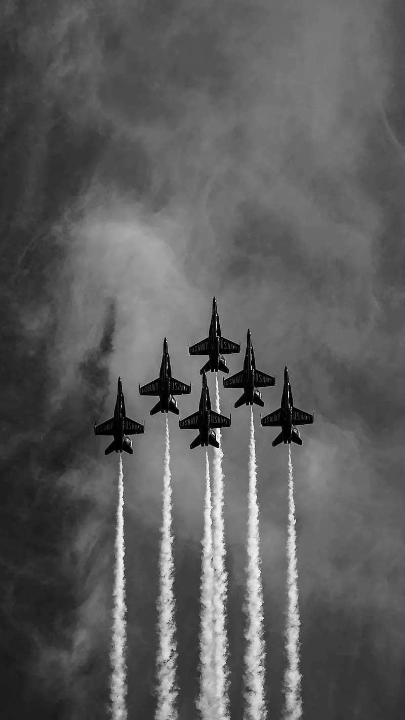 Fighter Plane, Rainy Clouds Background, air force, military, HD phone wallpaper