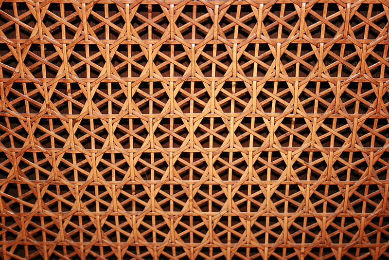 Brown Wicker Surface, HD wallpaper