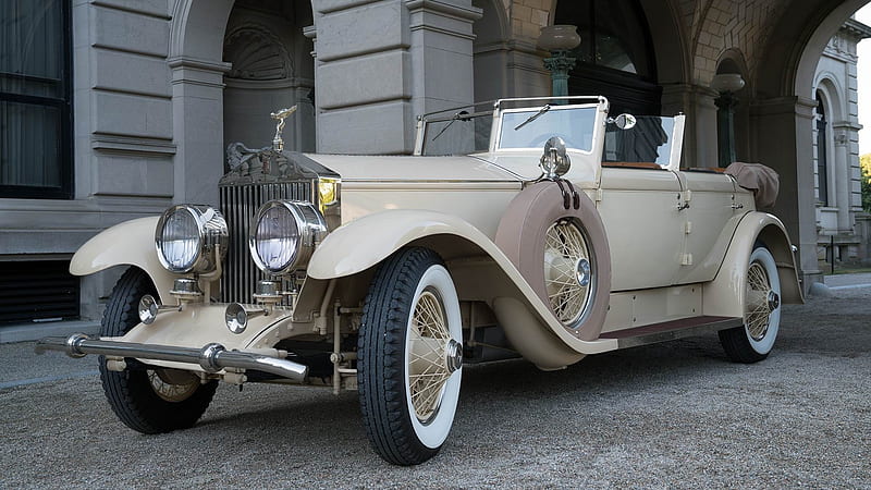 Rolls-Royce Phantom 1929, Old-Timer, Rolls-Royce, Car, Luxury, Phantom, HD wallpaper