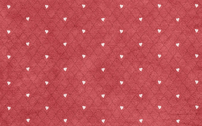 little hearts, red, textures, background, love, heart, texture, corazones, abstract, HD wallpaper